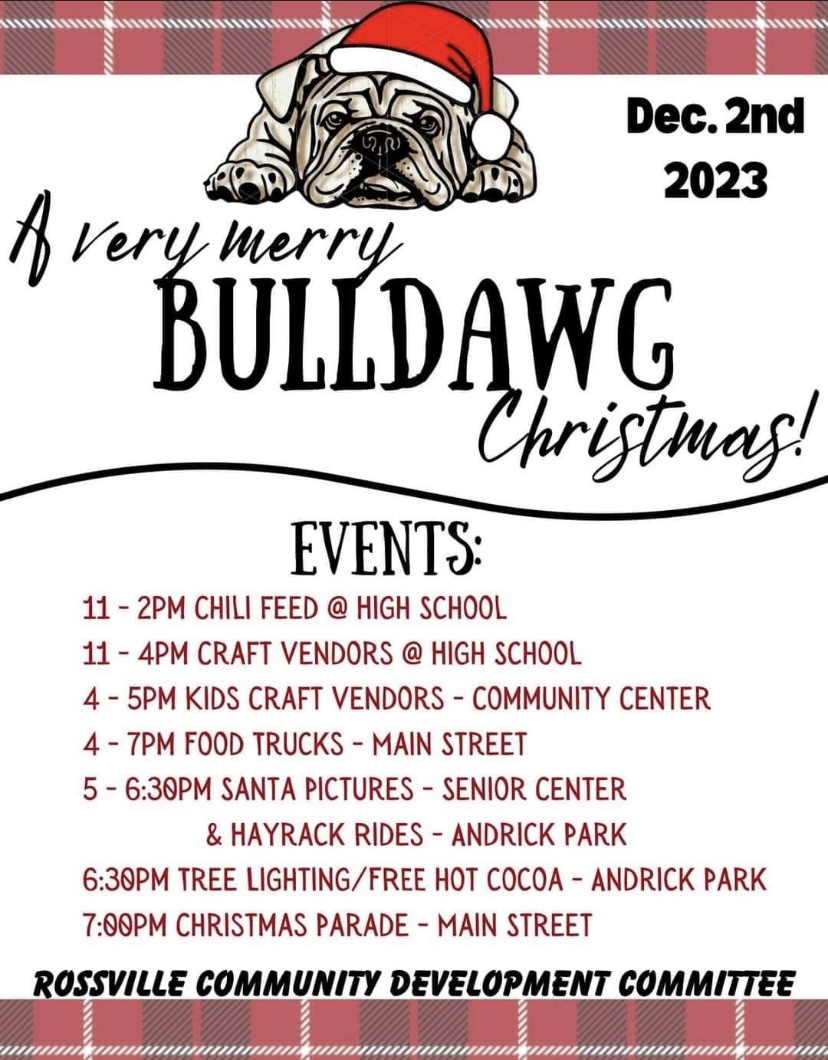 Rossville Christmas Festival 2023 Rossville Official City Website